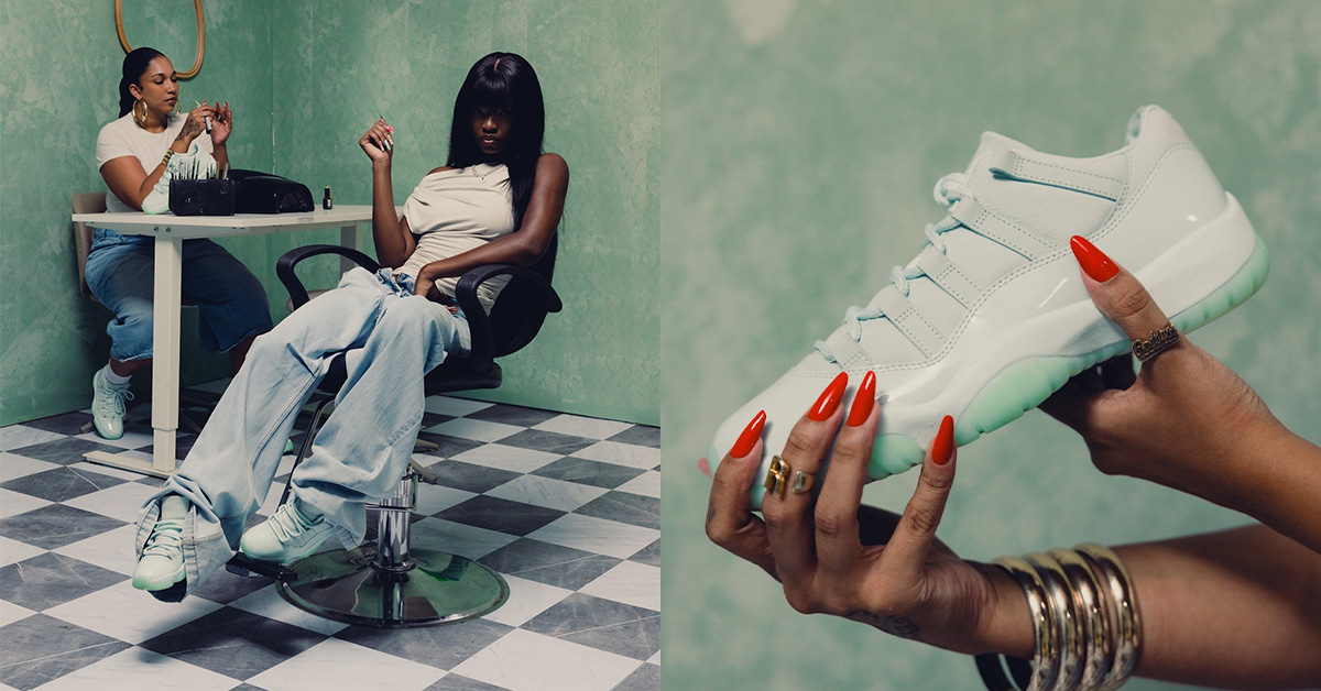 JAIDE x Air Jordan 11 Low Channels the Culture of Beauty Salons & Barbershops