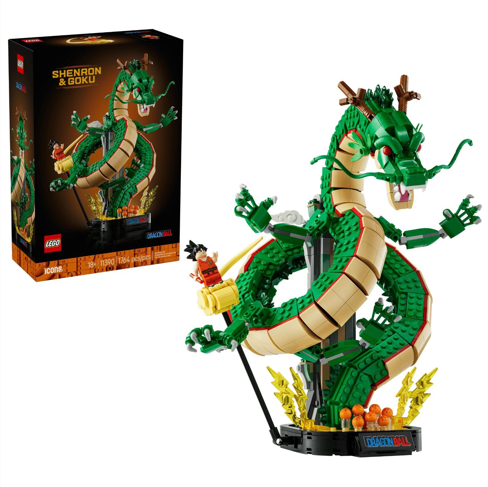 Lego Dragon Ball: Shenron & Goku