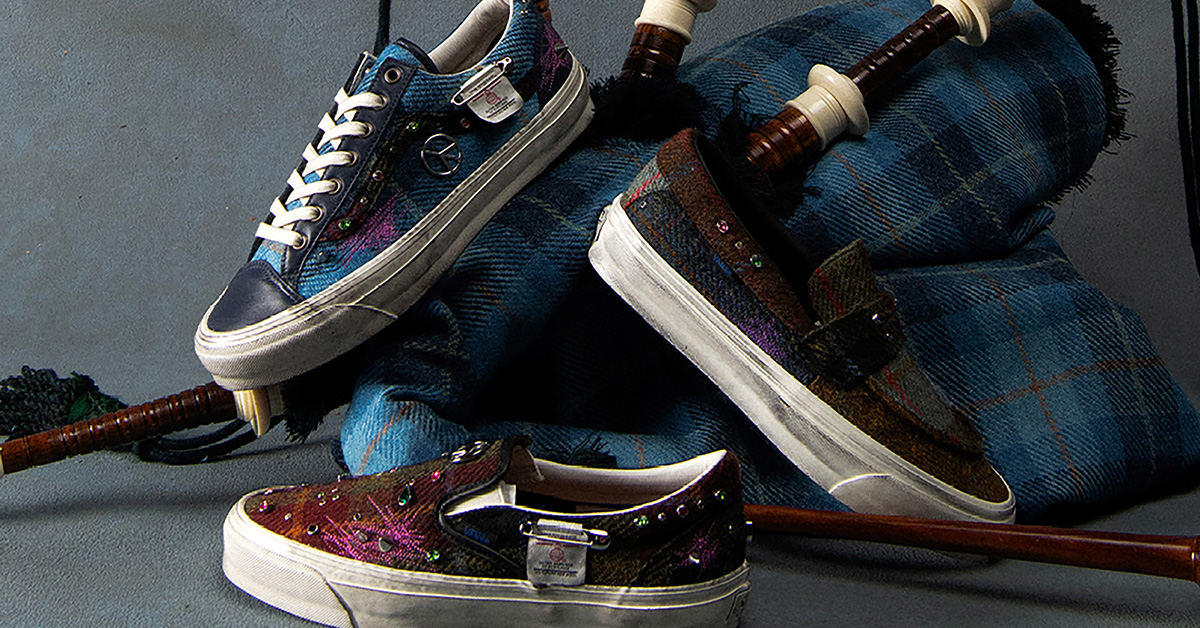 Vans & Harris Tweed Team Up for Punk-Inspired Collection