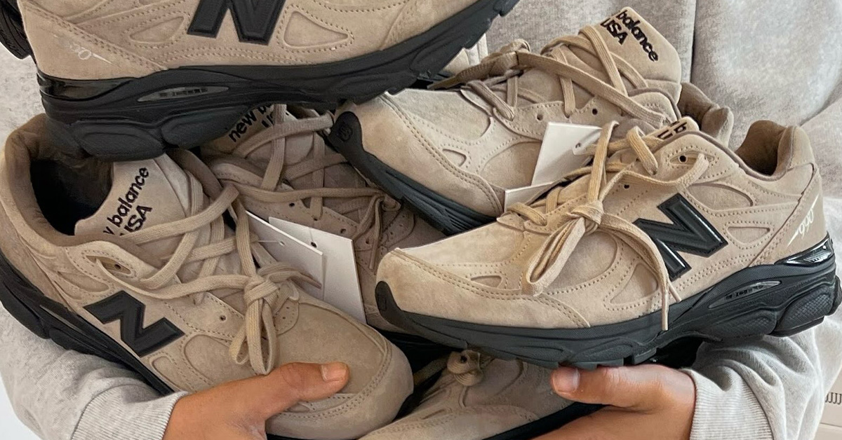 JJJJound Gives the New Balance 990v3 an All-Suede Makeover