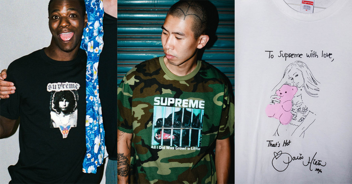 Supreme Lines Up Seven Fall 2026 Tees